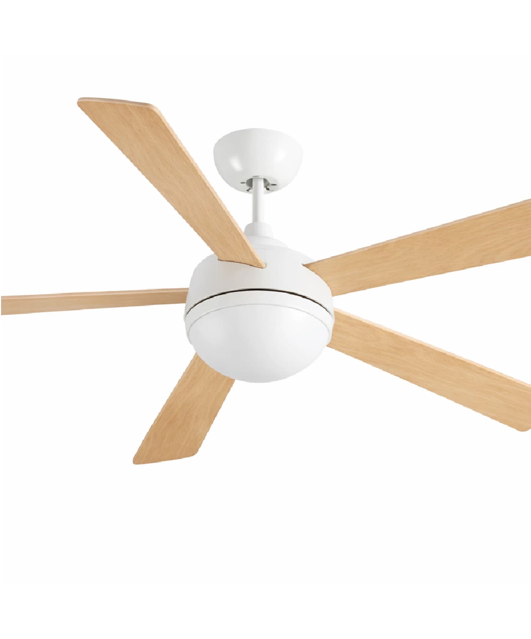 Rakia 52” 3-Blade Ceiling Fan w/ LED Light